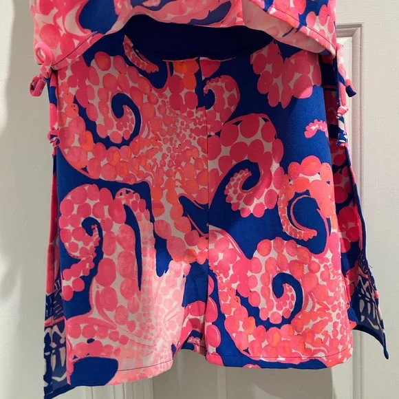 Lilly Pulitzer Pink and Blue Dress - Picture 3 of 5